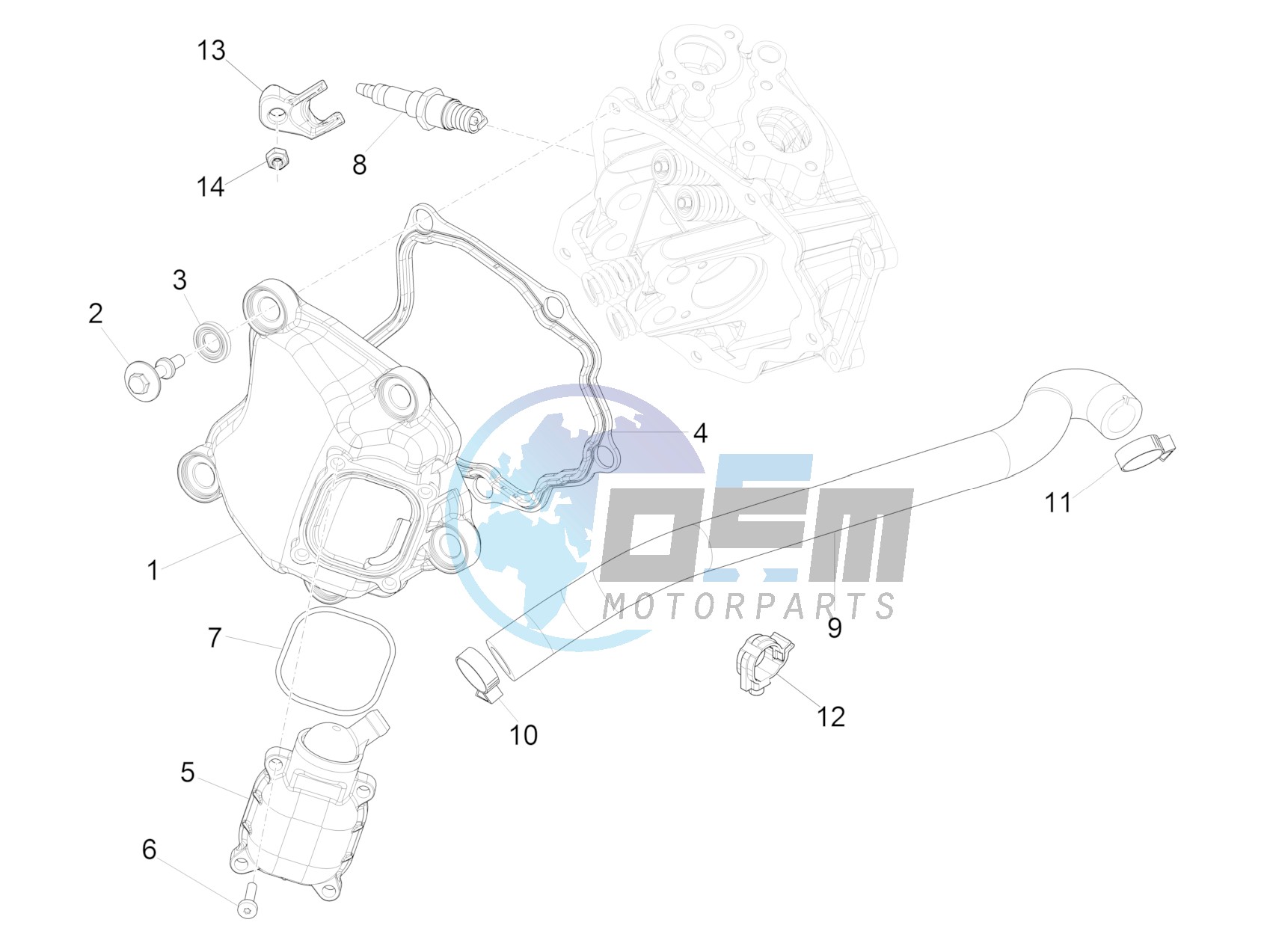 Cylinder head cover