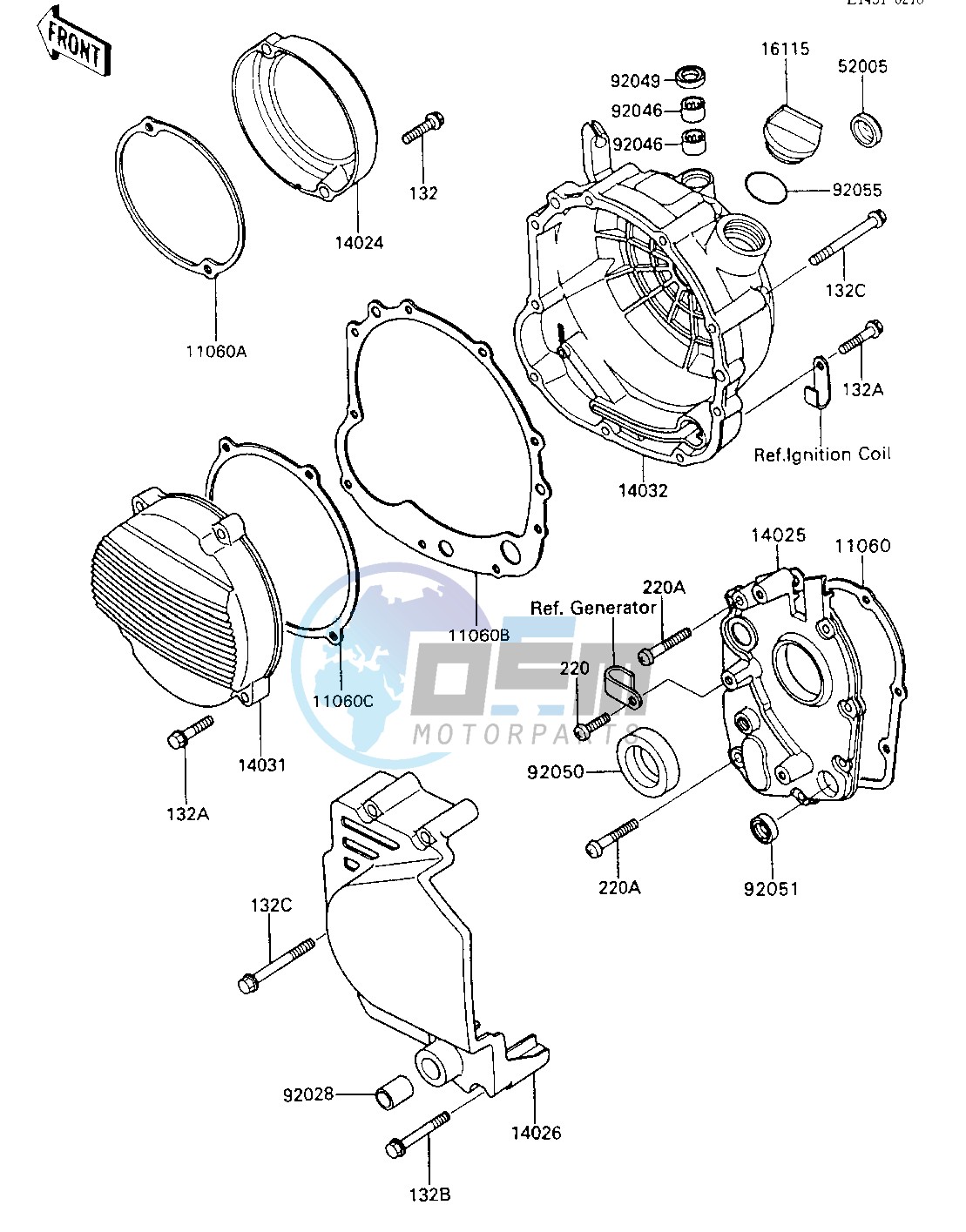 ENGINE COVER-- S- -