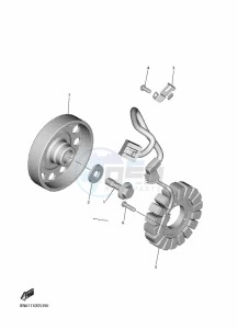 YZF600W YZF-R6 (BN6U) drawing GENERATOR