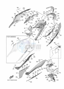 XP560E-A TMAX ABS (B3T1) drawing SIDE COVER 2