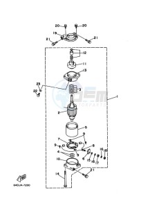 200F drawing STARTER-MOTOR