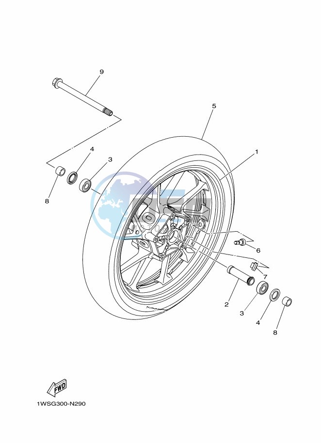 FRONT WHEEL