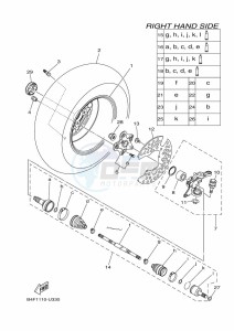 YFM700FWAD GRIZZLY 700 EPS (BLTE) drawing FRONT WHEEL 2