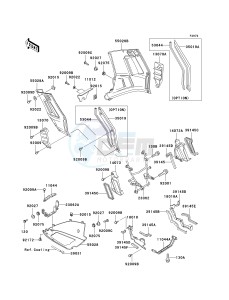 ZG 1000 A [CONCOURS] (A6F) A6F drawing COWLING LOWERS