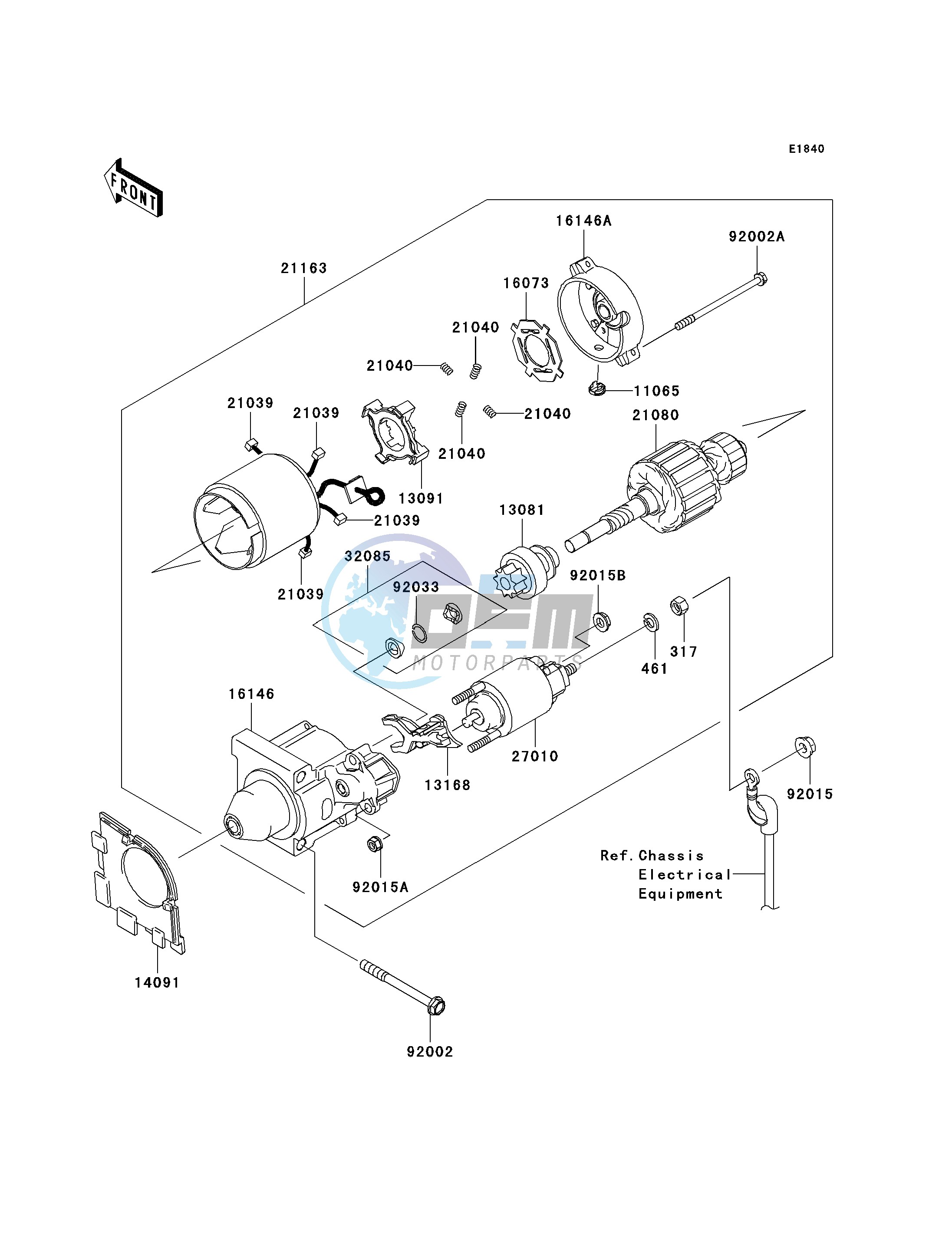 STARTER MOTOR