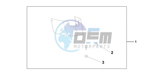 CHROME REAR FENDE