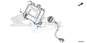 TRX500FA7G TRX500 Europe Direct - (ED) drawing METER