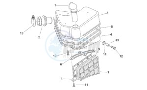 Mojito custom 50 2t (eng. aprilia) drawing Air box