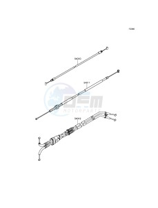 NINJA ZX-10R ABS ZX1000KFF FR XX (EU ME A(FRICA) drawing Cables