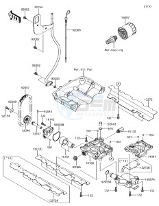 JET SKI ULTRA 310R JT1500NJF EU drawing Oil Pump