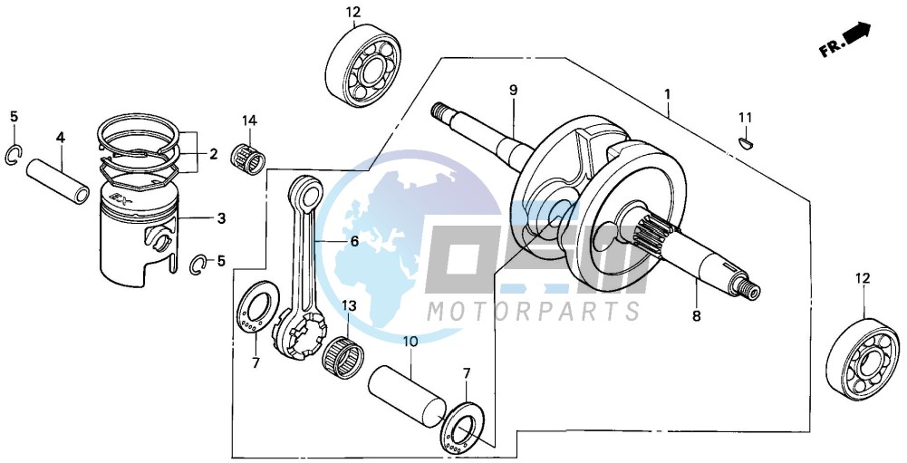 CRANKSHAFT/PISTON