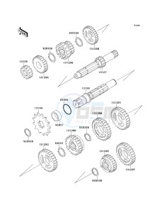 KX 60 B [X60] (B6-B9) drawing TRANSMISSION