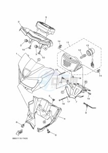 YFM450FWBD YFM45KPXK (BB5D) drawing HEADLIGHT 2