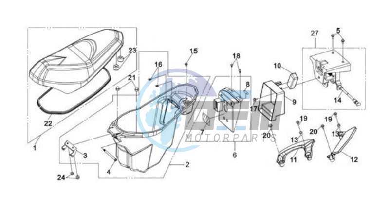 BUDDYSEAT - HELMET BOX