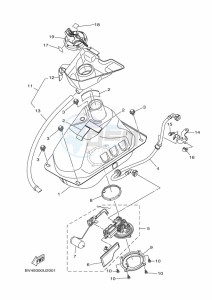 GPD125-A NMAX 125 (BV3C) drawing FUEL TANK