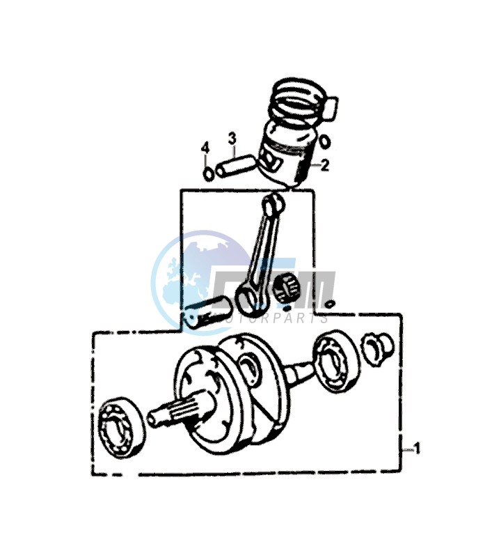 CRANKSHAFT / PISTON / PISTON RING