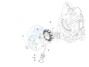 Zip 50 SP Euro 2 drawing Flywheel magneto