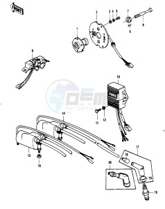 KZ 1000 G [CLASSIC] (G1) [CLASSIC] drawing IGNITION