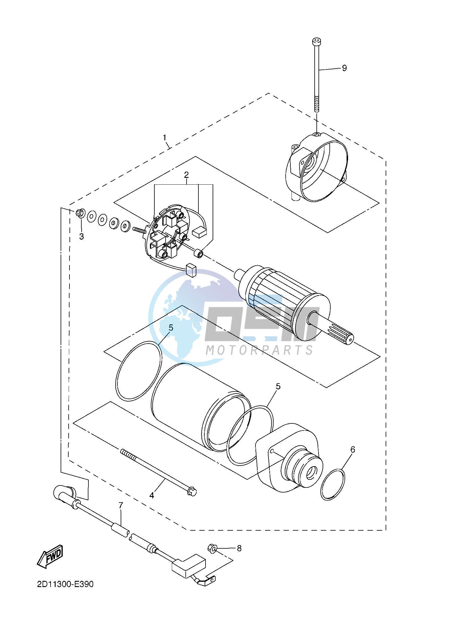 STARTING MOTOR