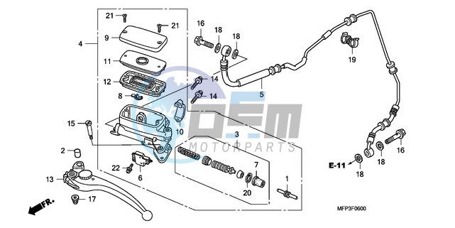 CLUTCH MASTER CYLINDER