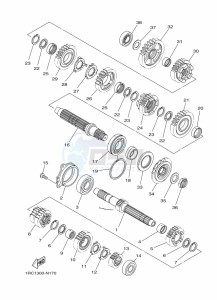 MT-09 MTN850-A (BS2G) drawing TRANSMISSION