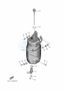 YXE1000EWS YX10ERPSP (B4ML) drawing OIL TANK