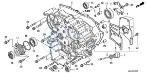 GL18009 Australia - (U / AB NAV) drawing REAR CASE