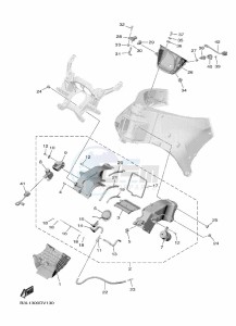 YZF1000 YZF-R1 (B3L1) drawing INTAKE 3