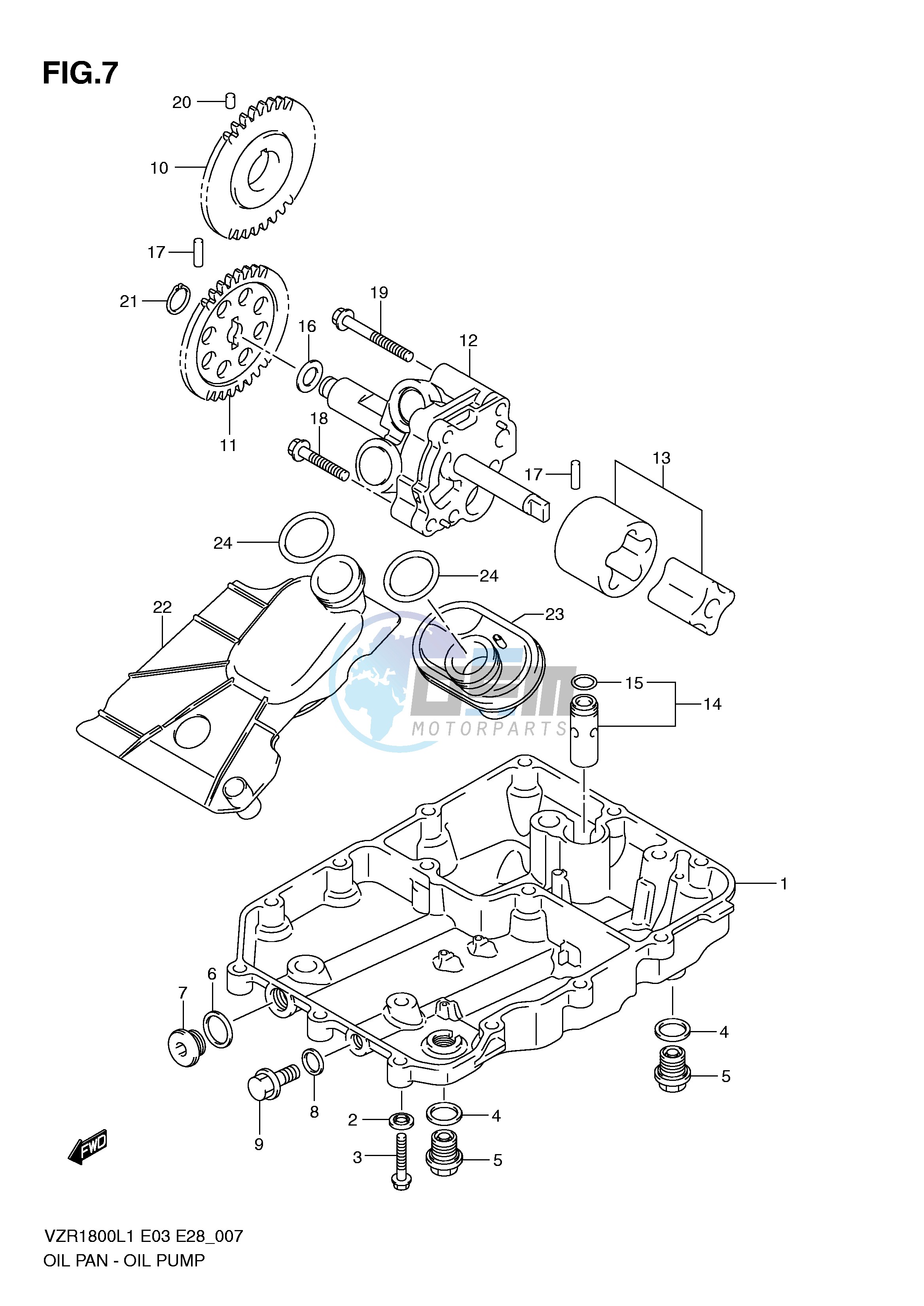 OIL PAN - OIL PUMP