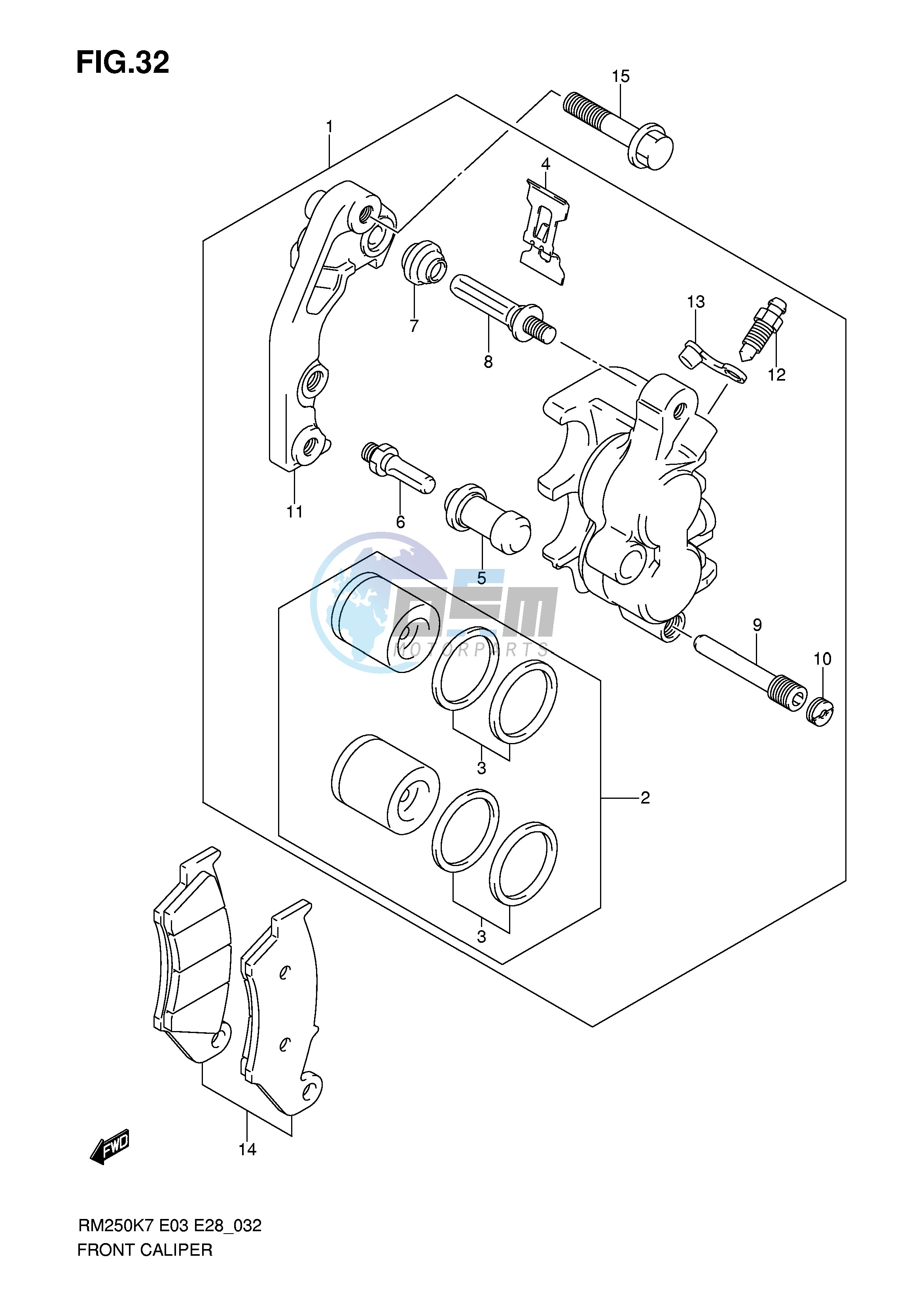 FRONT CALIPER