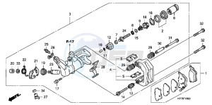 NC750DH NC750D ED drawing AIR CLEANER