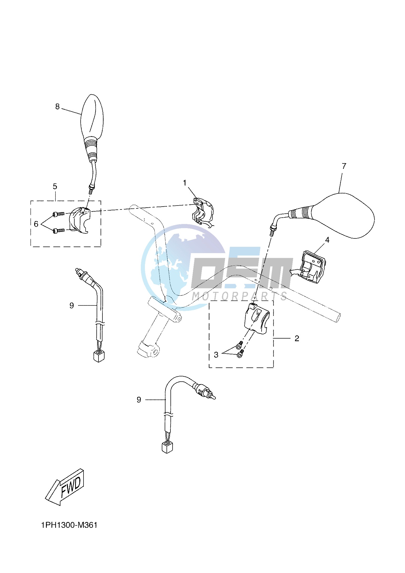 HANDLE SWITCH & LEVER