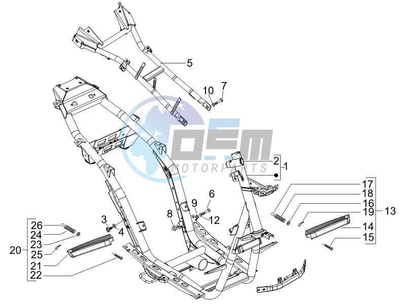 Frame bodywork