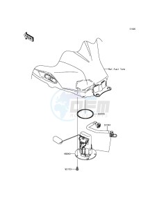 NINJA 300 EX300AEF XX (EU ME A(FRICA) drawing Fuel Pump