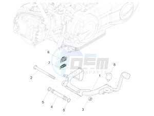 Sprint 50 4T 2V 25 kmh (EMEA) drawing Stand/s