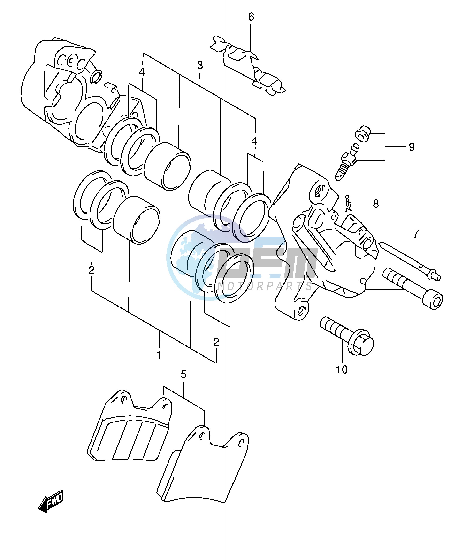 FRONT CALIPER