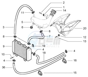 NRG 50 power DD drawing Cooling system