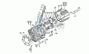 Sport Corsa 1100 drawing Heads