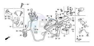 SGX50 drawing WIRE HARNESS