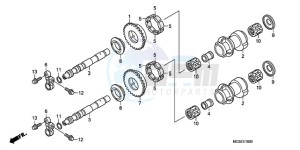 ST1300A9 Australia - (U / ABS MME) drawing BALANCER SHAFT