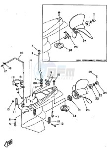 L130BETO drawing PROPELLER-HOUSING-AND-TRANSMISSION