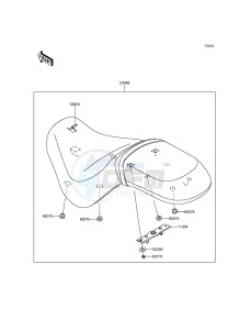 VULCAN 900 CLASSIC VN900BGF GB XX (EU ME A(FRICA) drawing Seat