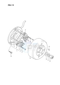 TS185ER (E24) drawing MAGNETO