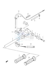 DF 2.5 drawing Tiller Handle