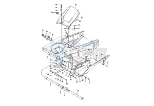 YZF R1 1000 drawing REAR ARM