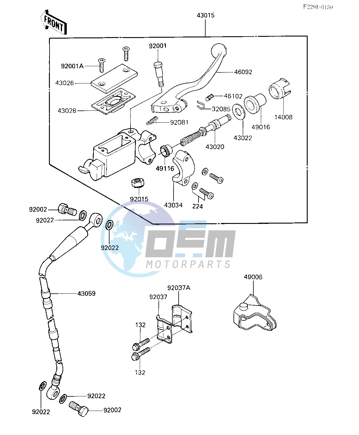 FRONT MASTER CYLINDER