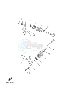 TT-R50 TT-R50E (2CJB 2CJC) drawing VALVE