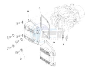 MP3 500 LT Sport drawing Cylinder head cover