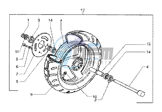 Front wheel