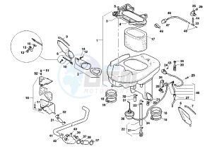 V RAPTOR 1000 drawing AIR CLEANER